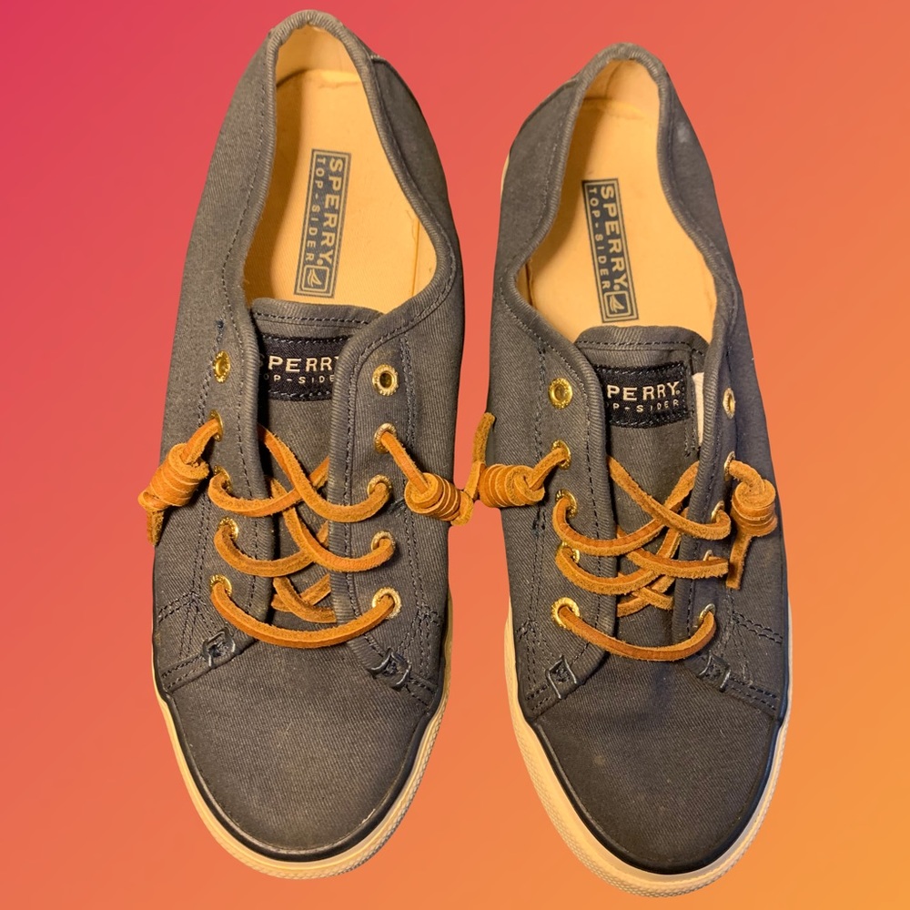 Sperry Navy Blue Crest Vibe Sneaker ⛵️👟